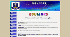 Desktop Screenshot of edulinks.stcronans.ie