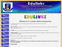 Tablet Screenshot of edulinks.stcronans.ie