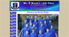 Desktop Screenshot of mrobroin.stcronans.ie